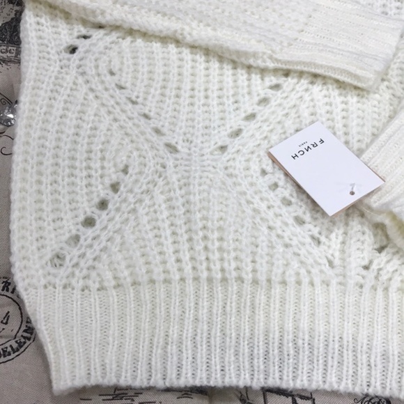 FRNCH Open Stitch Pullover Sweater - Picture 6 of 8